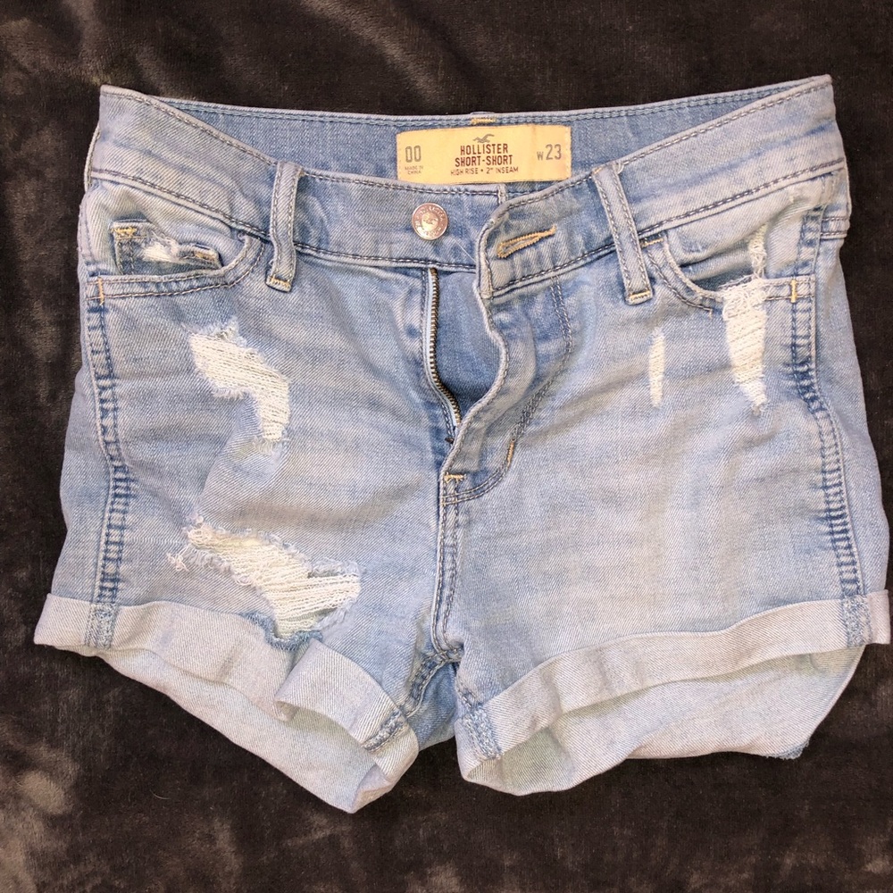 Hollister Distressed Shorts
